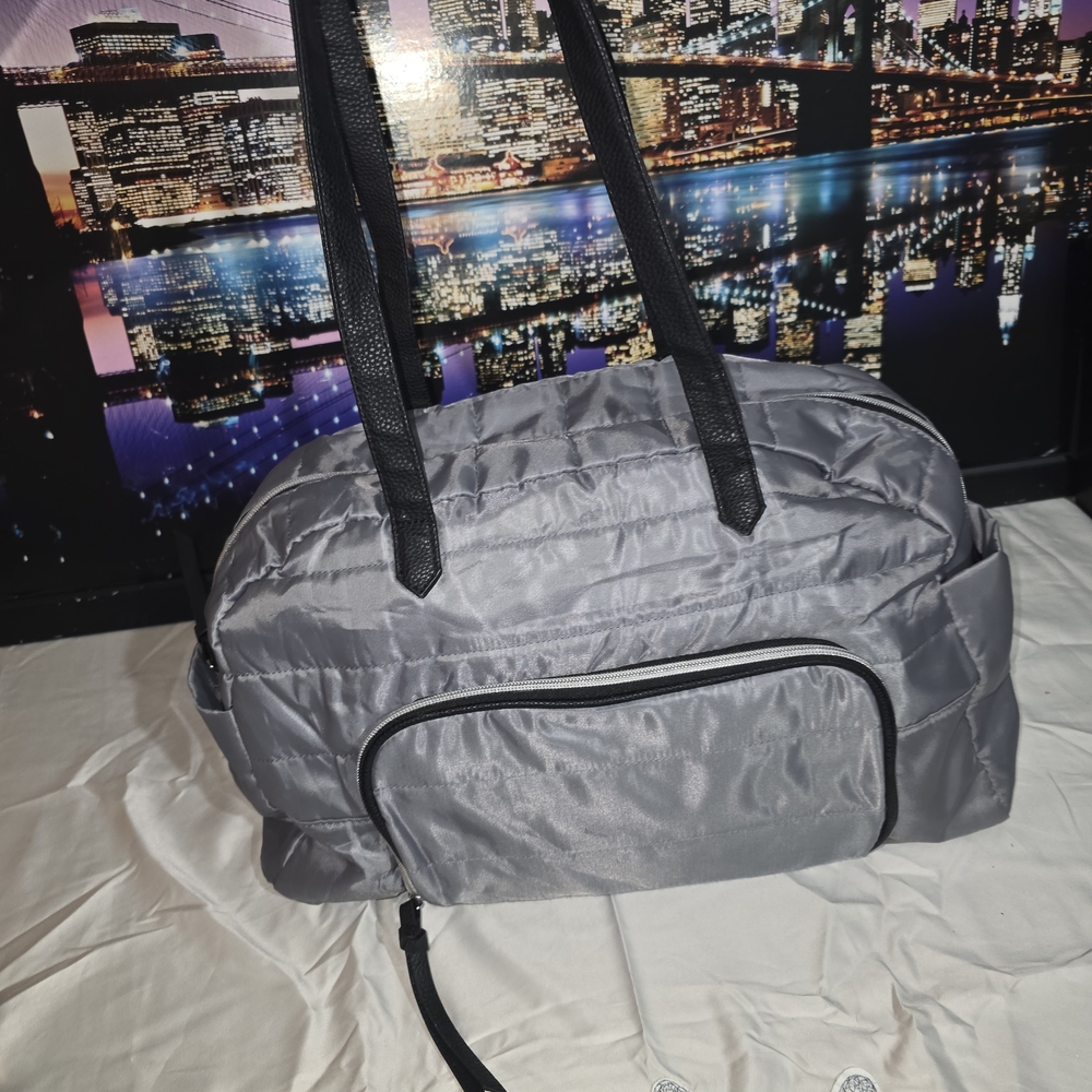 DSW Black Quilted Handbag